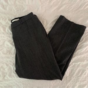 Hugo Boss Gray Tweed Cropped Pants